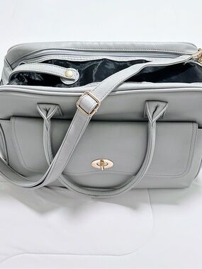 Pet Carrier Vegan Leather Handbag